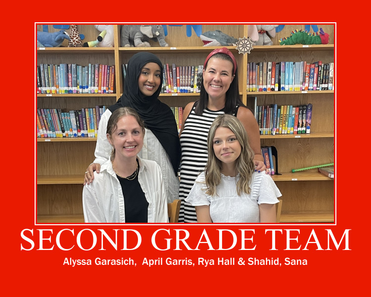 A picture of the four second grade teachers.