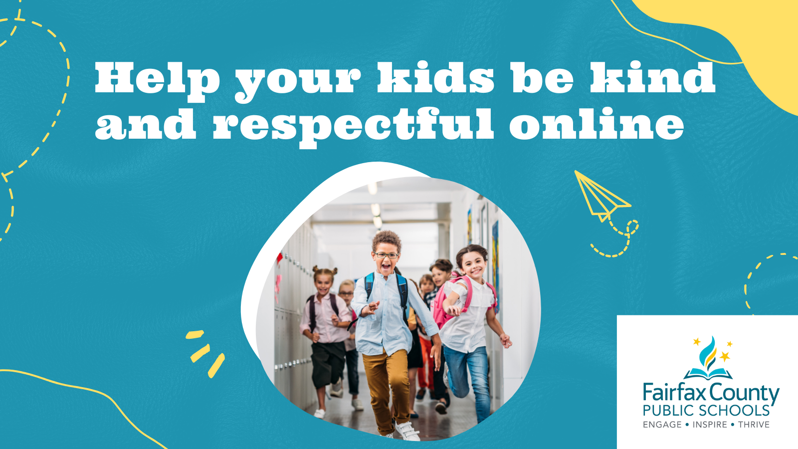 Help your kids be kind and respectful when online.