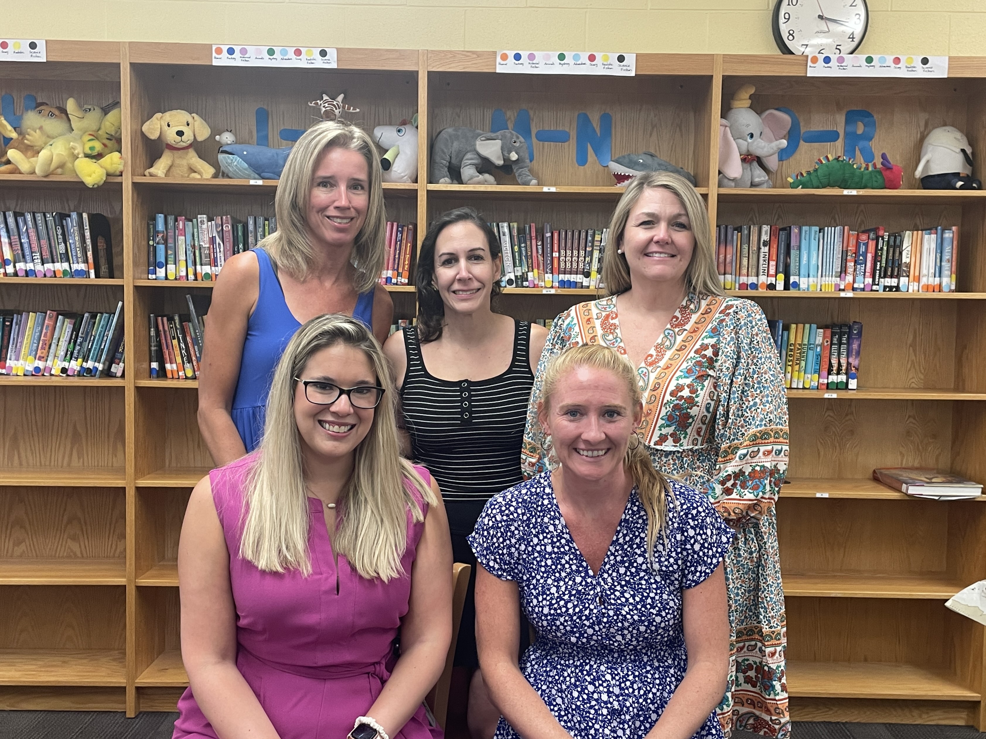 The resource teachers for beech tree elementary.