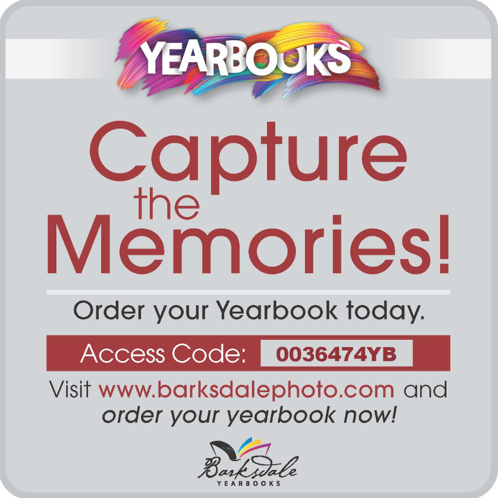 Order your yearbook today.